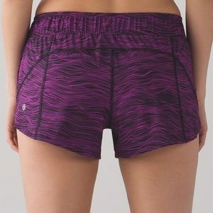 RARE lululemon double time shorts (3” inseam)